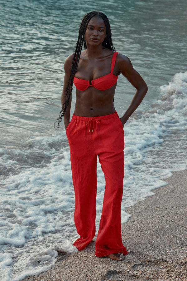 Cala Roja Top - Chili Pepper