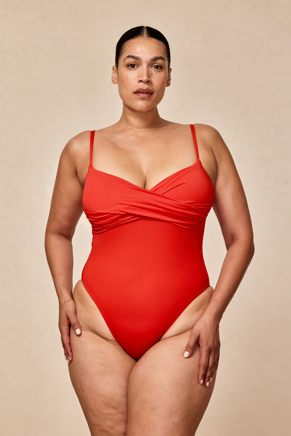 Bordeaux One Piece - Chili Pepper
