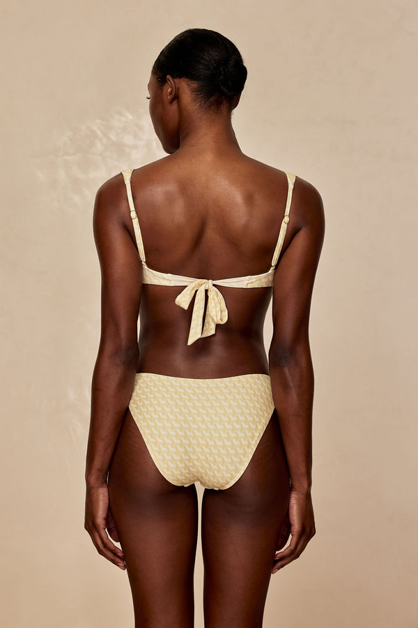 Seychelles Bottom - Ivory Geo (Modest Coverage)