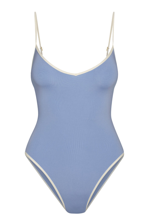 Ravello One Piece - Azure/Ivory