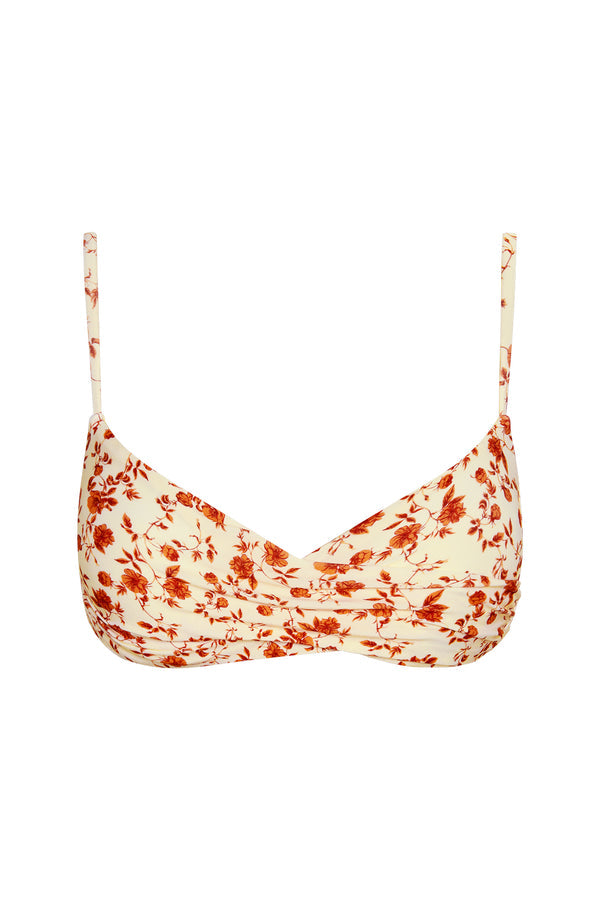 Bordeaux Top - Sunrise Floral
