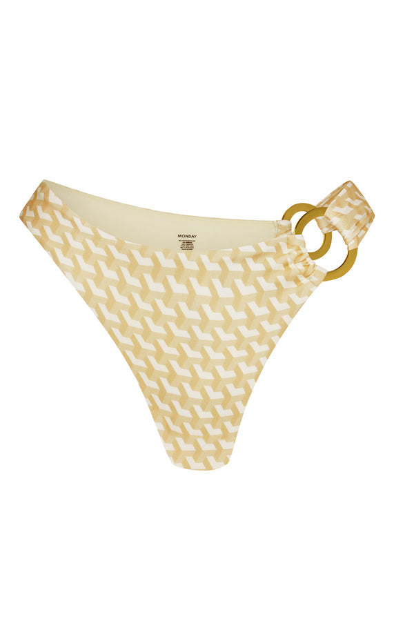 Bronte Bottom - Ivory Geo