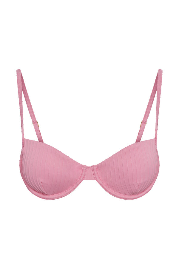 Capri Top - Cherry Blossom Matte Rib