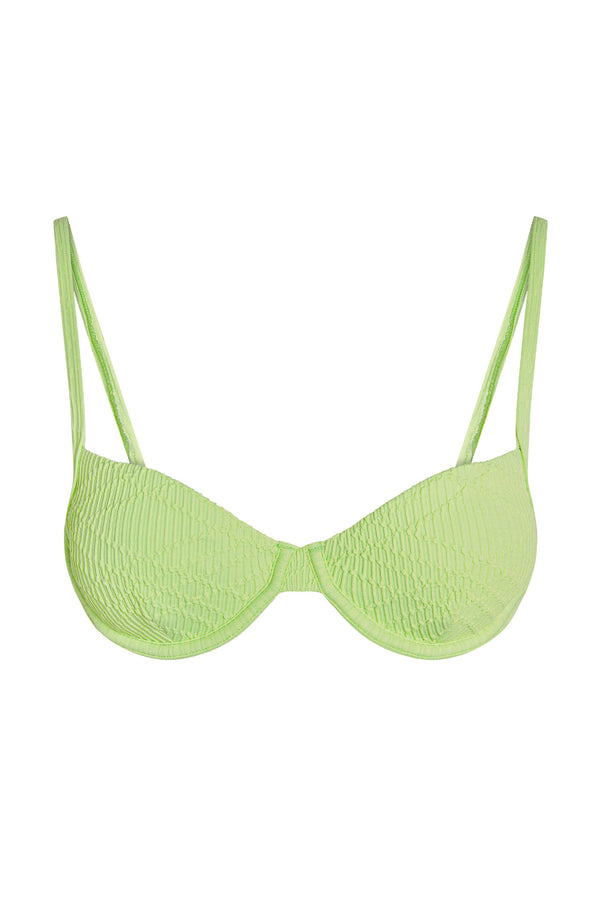 Capri Top - Honeydew Summer Plaid