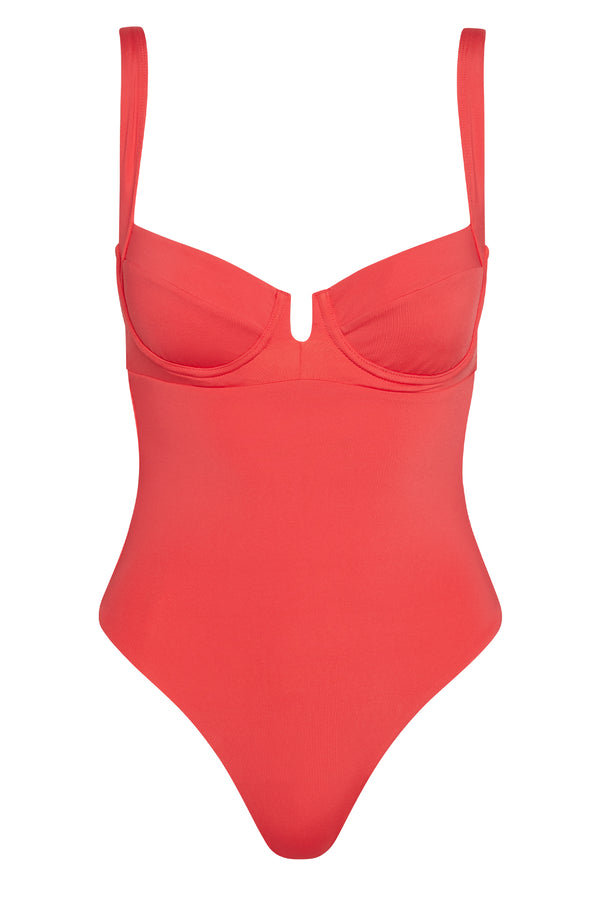 Clovelly One Piece - Strawberry