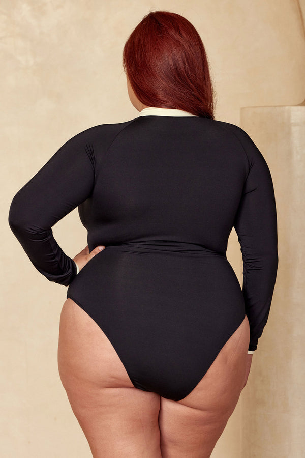 Hilo One Piece - Black/Ivory