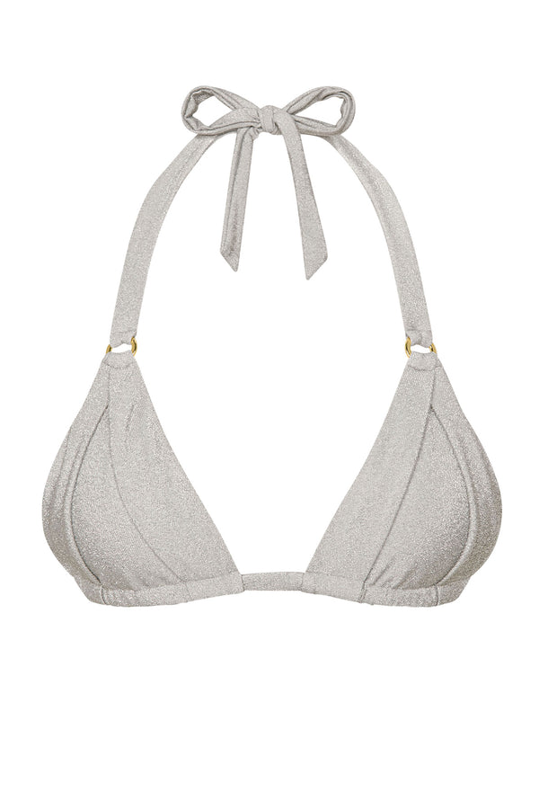 Morocco Top - Soft Silver Shimmer