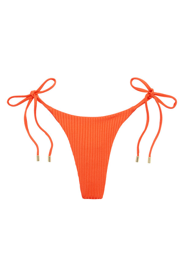 Palma Bottom - Papaya Wide Rib