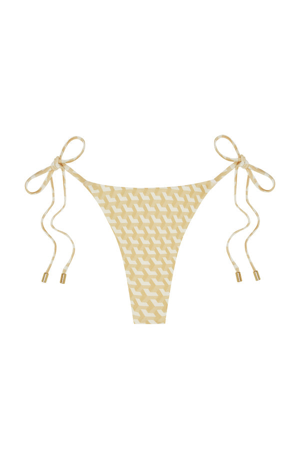 Palma Thong - Ivory Geo