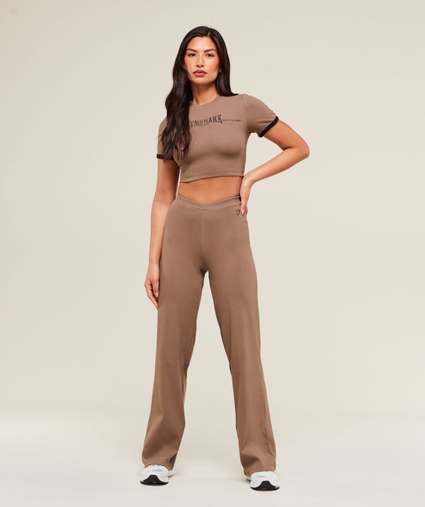 Ribbed Cotton Crop Top