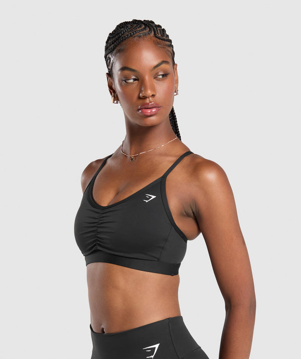Ruched Sports Bra