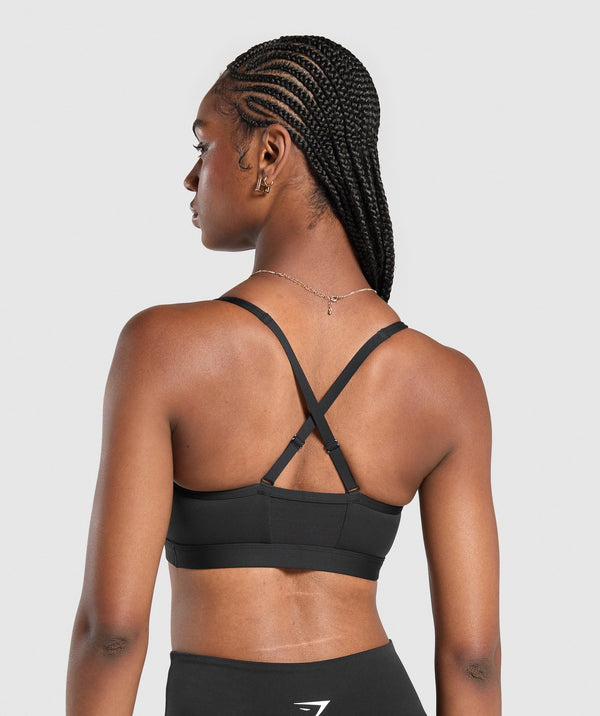 Ruched Sports Bra