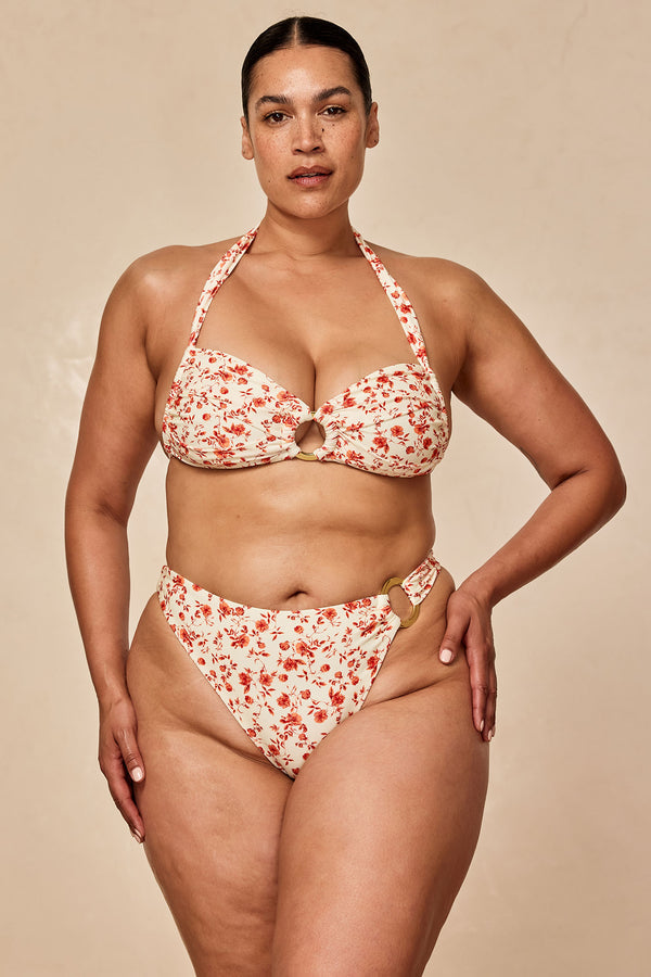 Bronte Top - Sunrise Floral