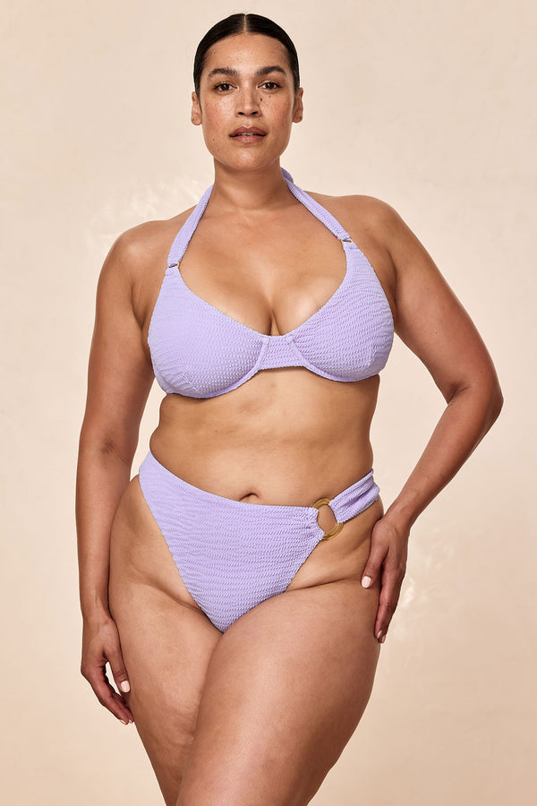 Honolulu Top - Wisteria Crinkle