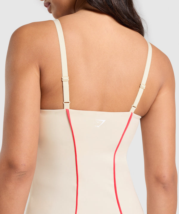 Contour Stitch Tank with Shelf