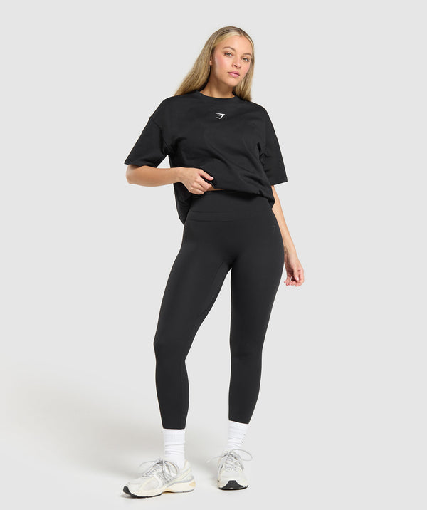 Trace Graphic Oversized T-Shirt