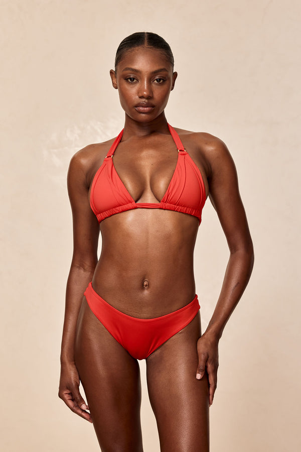 Seychelles Bottom - Chili Pepper (Modest Coverage)