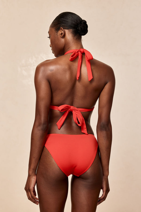 Seychelles Bottom - Chili Pepper (Modest Coverage)