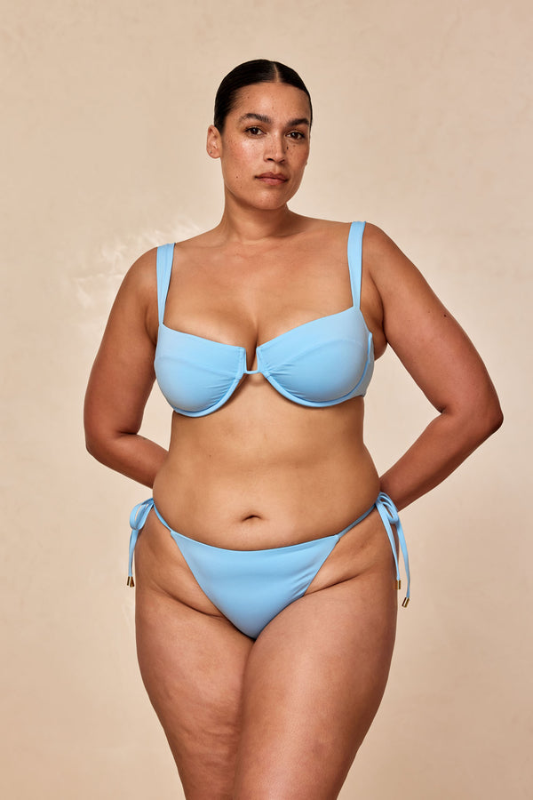 Cala Roja Top - Ibiza Blue