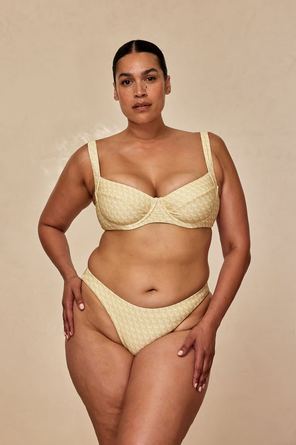 Tamarama Bottom - Ivory Geo