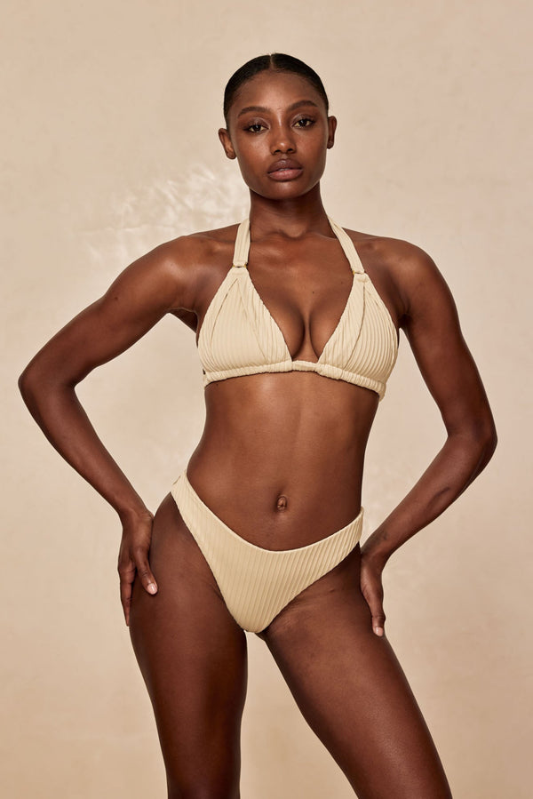 Morocco Top - Vanilla Matte Rib