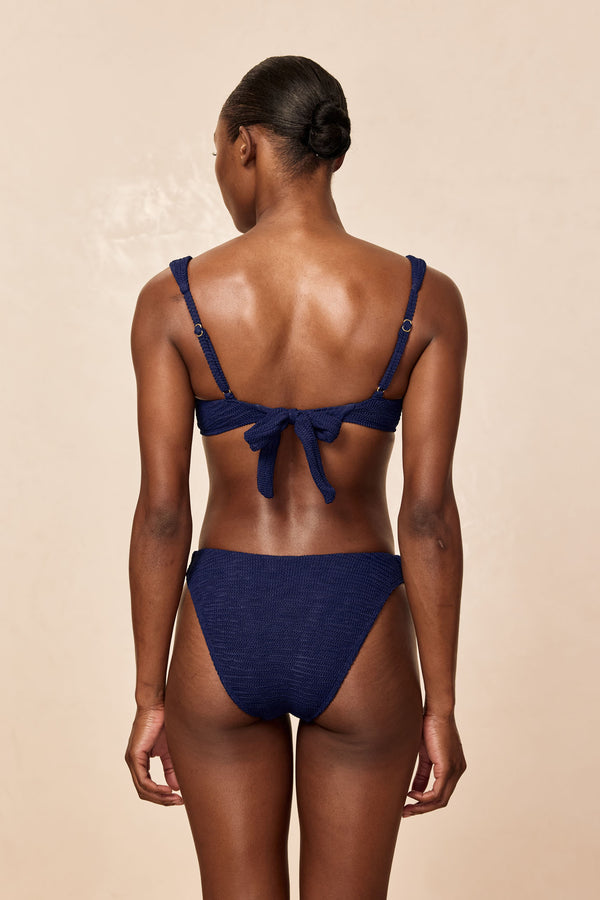 Seychelles Bottom - Midnight Crinkle (Modest Coverage)