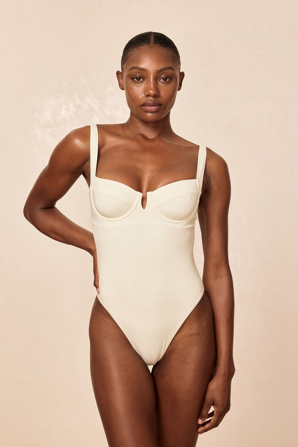 Clovelly One Piece - Ivory