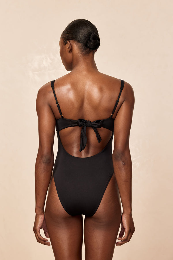 Clovelly One Piece - Black