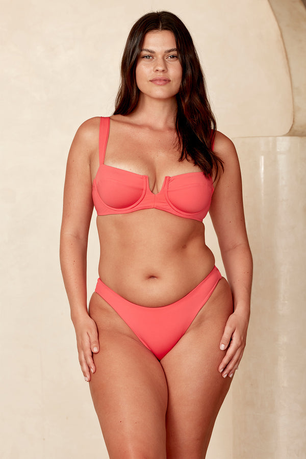 Clovelly Top - Strawberry