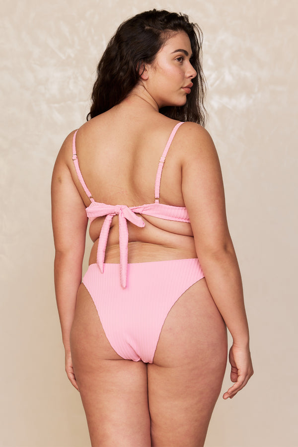 Capri Top - Cherry Blossom Matte Rib