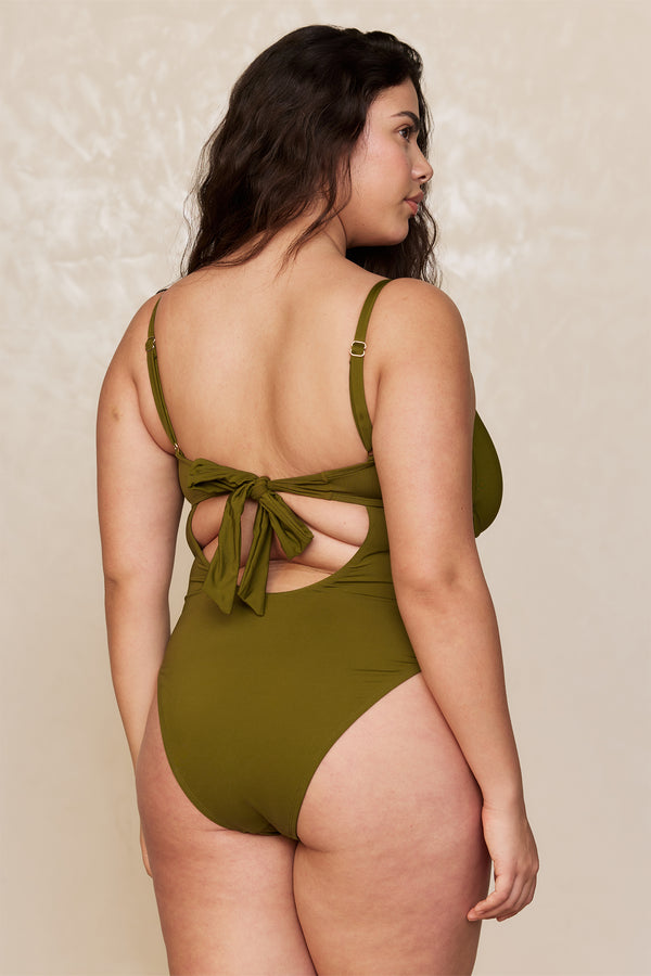 Bordeaux One Piece - Olive