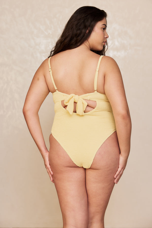 Clovelly One Piece - Honey Crinkle