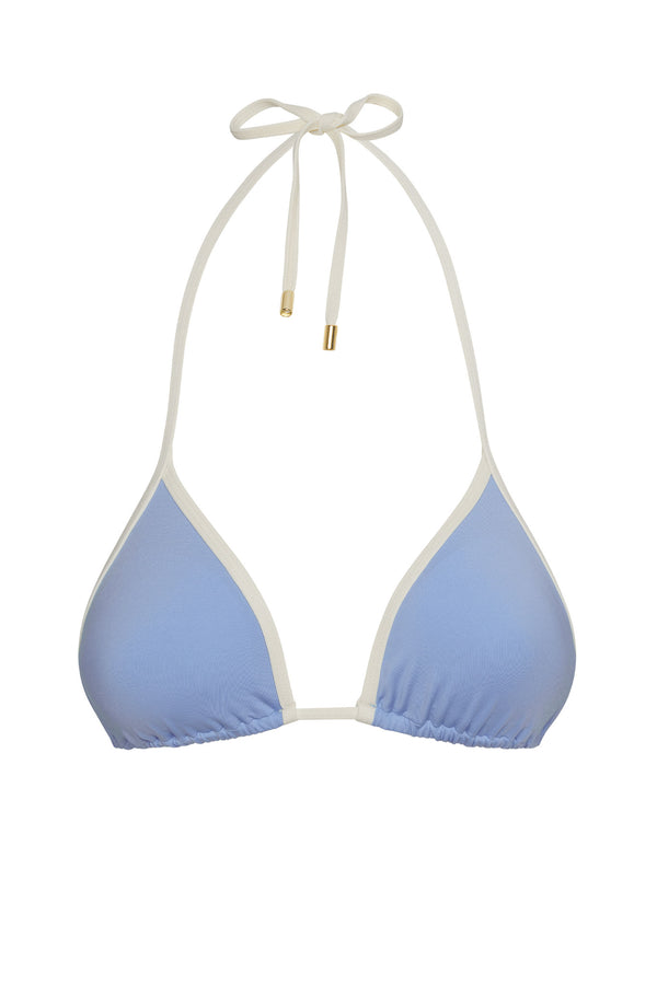 Palma Top - Azure/Ivory