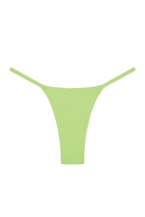 Barbados Bottom - Honeydew Summer Plaid