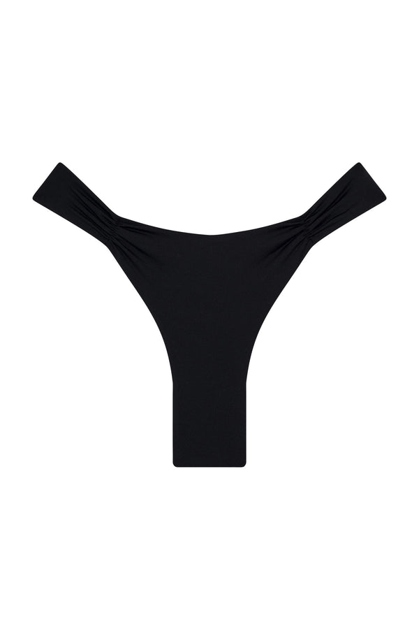 Clovelly High Leg Bottom - Black