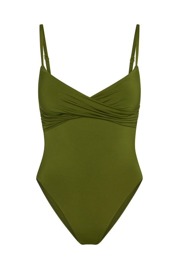 Bordeaux One Piece - Olive