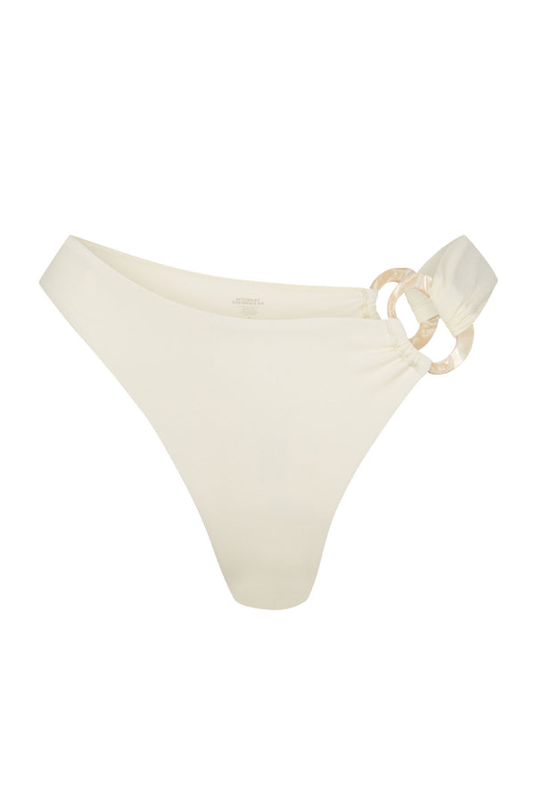 Bronte Bottom - Ivory w/ Pearl Ring