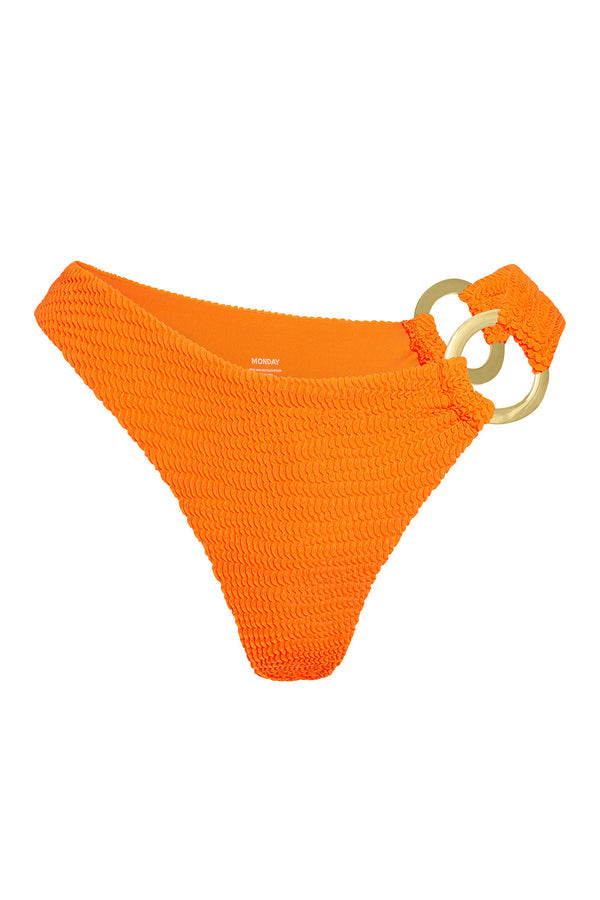 Bronte Bottom - Tangerine Crinkle