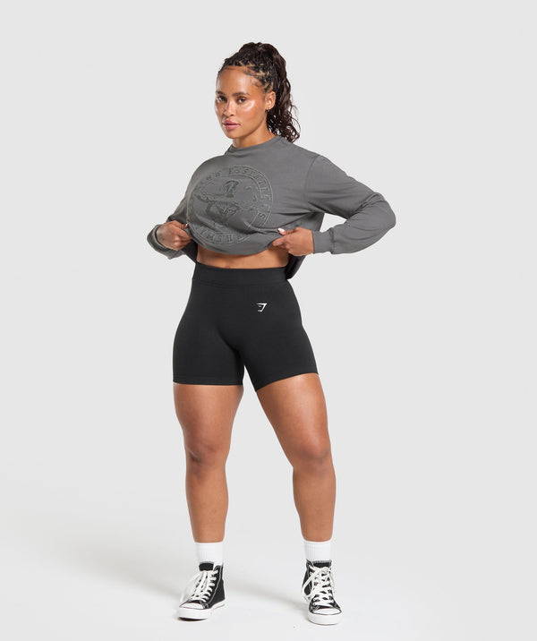 Back Gains Graphic Long Sleeve Top