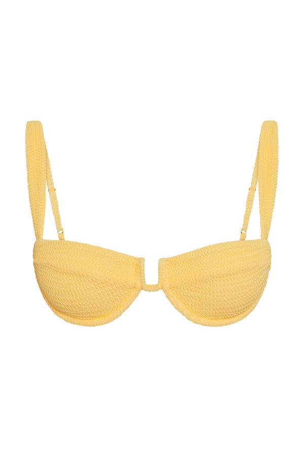 Cala Roja Top - Honey Crinkle