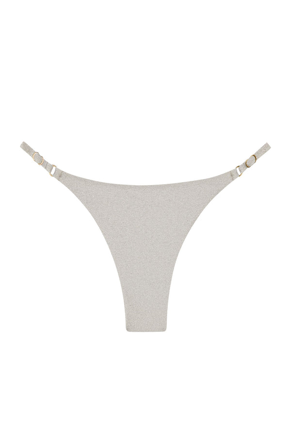 Capri Bottom - Soft Silver Shimmer