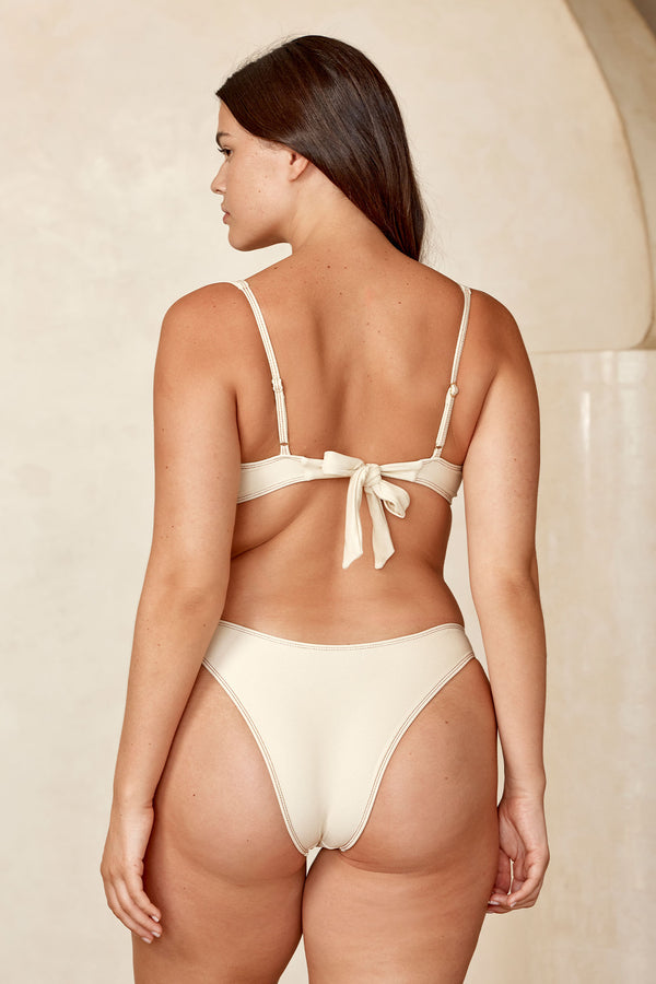 Sorrento Top - Champagne Denim