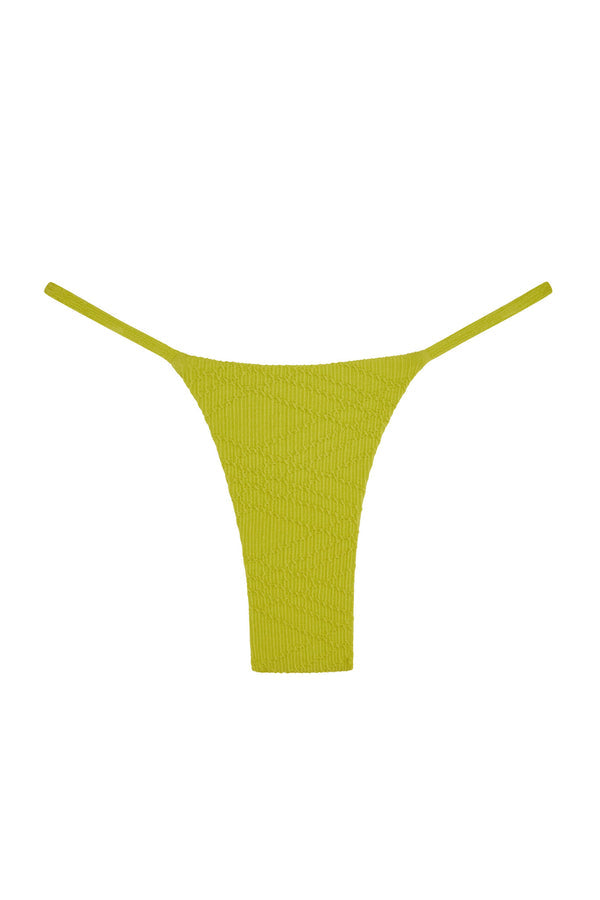 Barbados Bottom - Chartreuse Summer Plaid