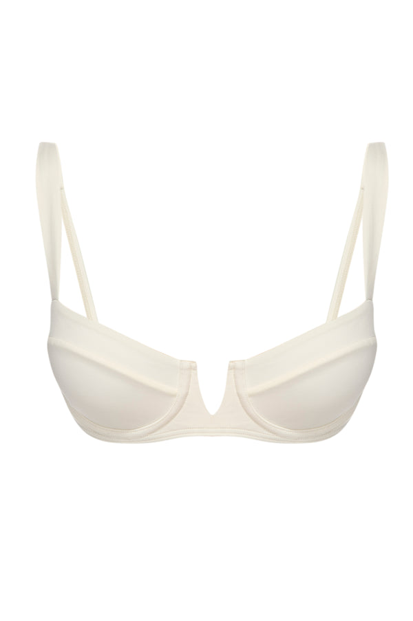 Clovelly Top - Ivory