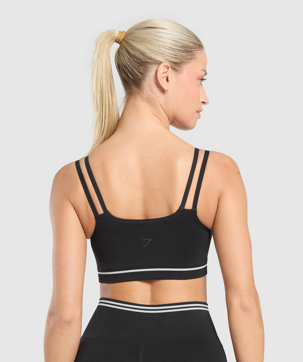 Contrast Seamless Sports Bra