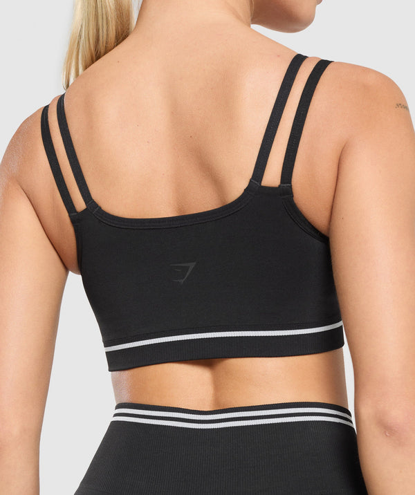 Contrast Seamless Sports Bra