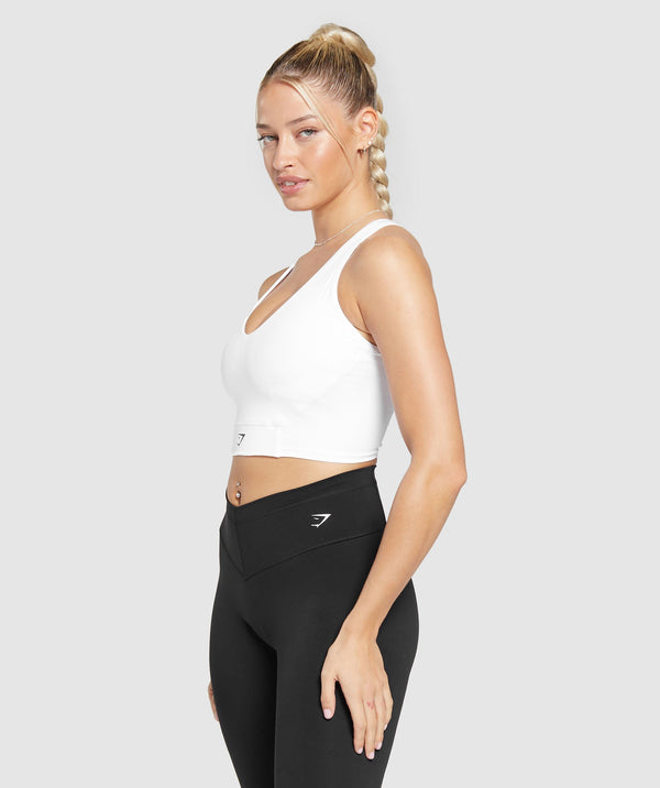 Crop Mesh Tank