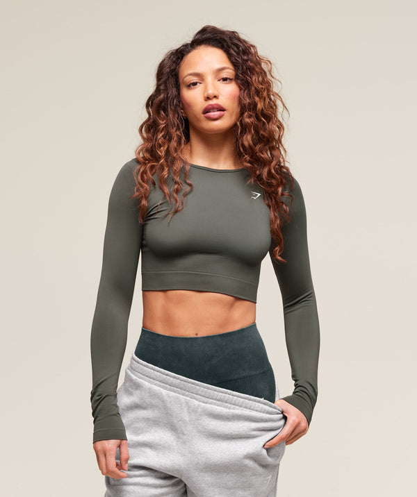 Everyday Seamless Long Sleeve Crop Top
