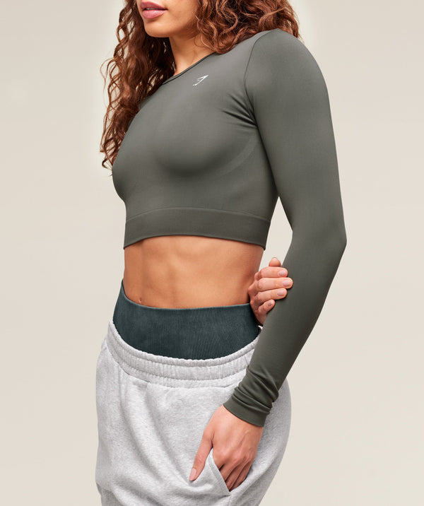Everyday Seamless Long Sleeve Crop Top