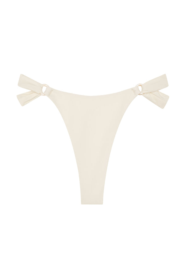 Morocco Bottom - Ivory w/ Pearl Ring
